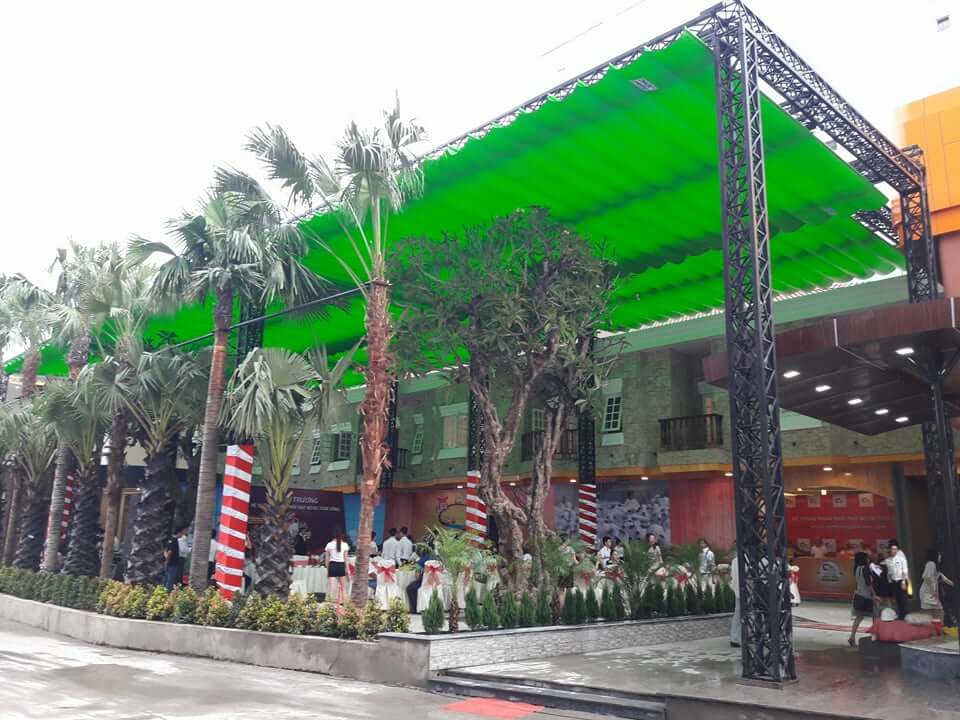 Mái xếp quán cafe Bắc Ninh